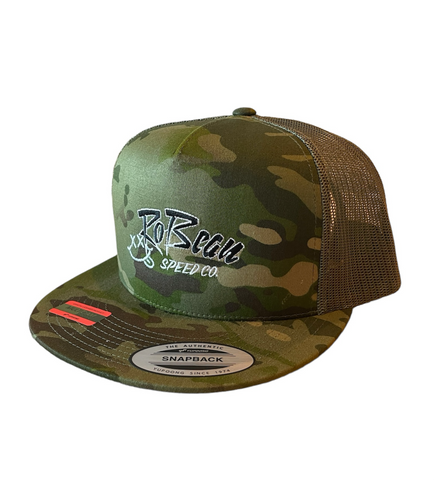 OG Green Camo Flat Bill