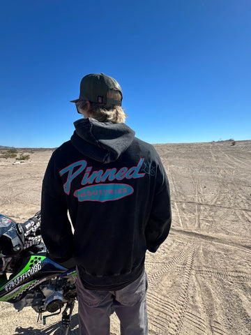 Pinned Neon Garage Hoodie