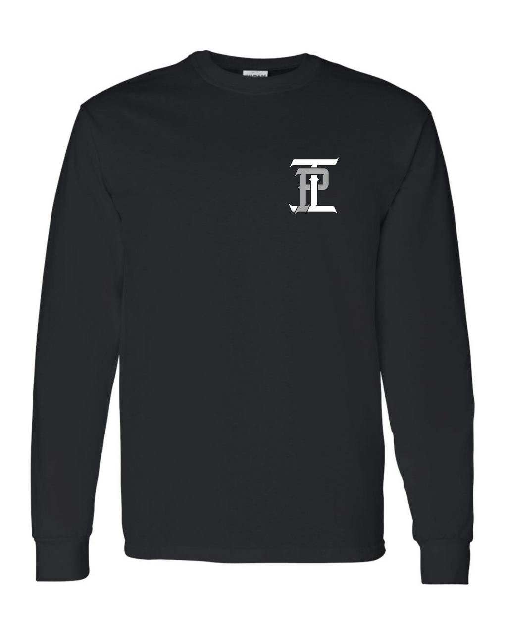 Grey Pinned Long Sleeve