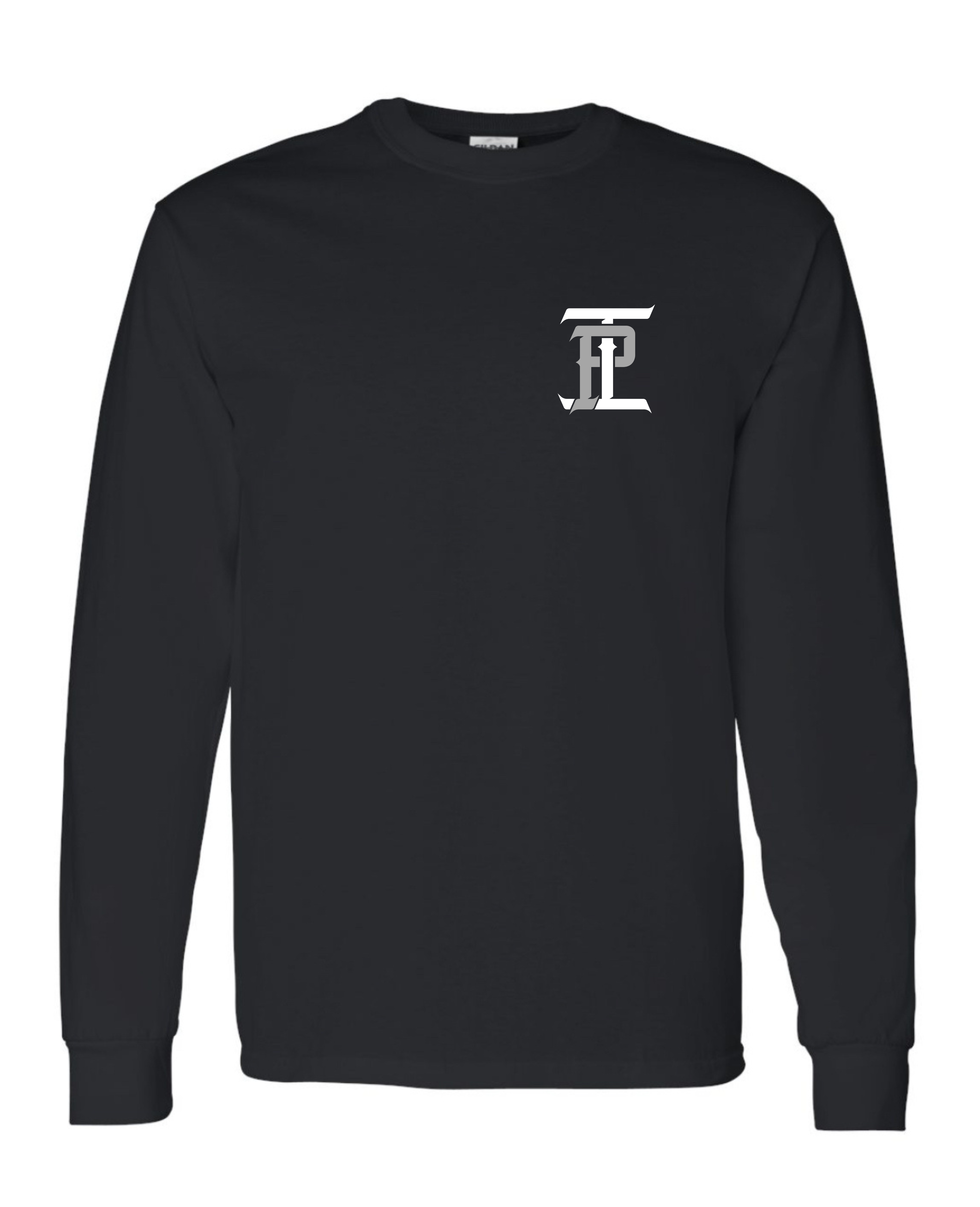 Grey Pinned Long Sleeve