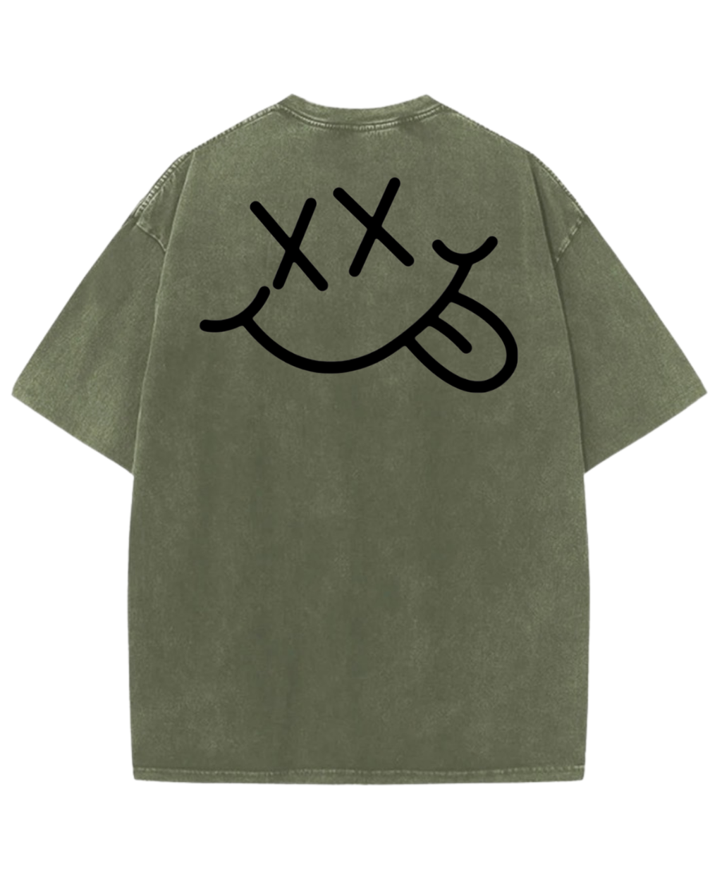Olive Wash Smiley