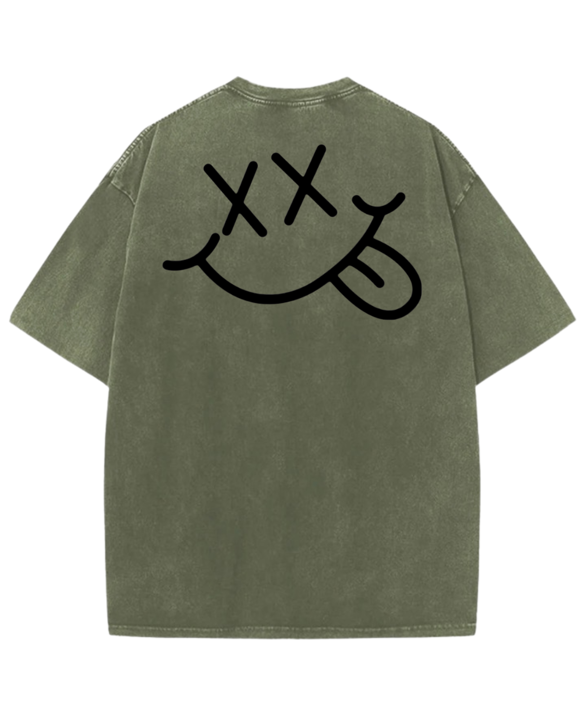 Olive Wash Smiley