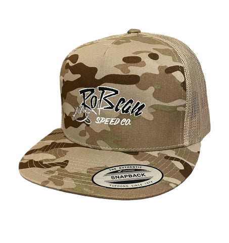 OG Tan Camo Flat Bill